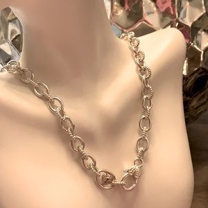 Judith Ripka key to my heart necklace